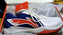 李寧（LI-NING）羽毛球鞋防側滑透氣耐磨羽毛球訓練鞋運動(dòng)鞋 雷霆白藍 40 曬單實(shí)拍圖