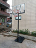函翔（HANXIANG） 籃球架成人移動(dòng)升降籃球板籃球框家用投籃框架青少年藍球架戶(hù)外 成人款合金包邊1.7-3.05米 曬單實(shí)拍圖