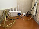 锐捷（Ruijie）家用无线路由器千兆WiFi6穿墙王 5G双频 Mesh组网/儿童健康上网/网课管理 小白X30PRO椰果奶白 实拍图