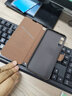 ALIVO 適用華為暢享10手機殼暢想10保護皮套翻蓋全包防摔硅膠軟殼ART男女AL00x 【暢享10】橡木棕+鋼化膜 曬單實(shí)拍圖