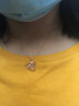 阿梵尼 925銀粉水晶寶石項(xiàng)鏈女芙蓉石時(shí)尚葫蘆吊墜鎖骨鏈 S925銀葫蘆項(xiàng)鏈 曬單實(shí)拍圖