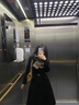 CHALL KITTY圍巾女秋冬季披肩圍女士圍脖媽媽圍巾女生日新年禮物送女朋友老婆 棕色-高端品牌禮盒裝高檔高級感 曬單實(shí)拍圖