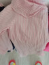 贝壳元素爱心衬衫春装新款女童童装儿童刺绣娃娃衫txa463 粉色条纹 110cm 实拍图
