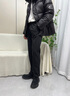 木林森皮鞋男黑色百搭正裝皮鞋厚底增高工裝鞋商務(wù)休閑鞋 黑 40  曬單實(shí)拍圖
