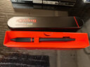 紅環(huán)（rotring）按壓式圓珠筆  藍(lán)色筆芯 德國(guó)高顏值金屬筆身 專業(yè)繪圖-Pro系列M黑色單支裝 季開工禮物 曬單實(shí)拍圖
