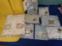 麥拉貝拉嬰兒連帽外套純棉春秋季男女寶寶休閑卡通外出開(kāi)衫上衣新 條紋 120 曬單實(shí)拍圖