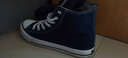 回力男鞋高幫鞋男韓版潮流春季新款帆布鞋子男板鞋男街頭男鞋情侶 深藍色473T 40 曬單實(shí)拍圖