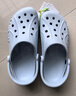 CROCS卡駱馳洞洞鞋男鞋女鞋夏季新款經(jīng)典克駱格戶(hù)外男士沙灘鞋涼鞋拖鞋 205089-126貝雅卡駱班/白色 42 -43(270mm) 曬單實(shí)拍圖