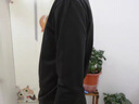 爵少男士長(zhǎng)袖t恤純色土夏天長(zhǎng)薄款秋衣上衣服外穿秋天夏季男學(xué)生春秋 藍(lán)色+黑色 兩件裝 XL 118-135斤 曬單實(shí)拍圖