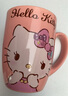 Hello Kitty庫洛米陶瓷馬克杯女生辦公室喝水杯高顏值情侶水杯禮物 凱蒂貓?zhí)沾神R克杯1個(gè)600ml 曬單實(shí)拍圖