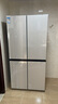 三星（SAMSUNG）原裝進(jìn)口RF62DB9KHC01SC家用大容量615升智能變頻三循環(huán)AI神嵌入式對(duì)開(kāi)四門(mén)冰箱 以舊換新補(bǔ)貼 皎月白 曬單實(shí)拍圖