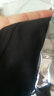 艾路絲婷夏裝短袖T恤女士純色上衣棉打底體恤衫TX35610 V領(lǐng)黑色 3XL 曬單實(shí)拍圖