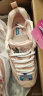 斯凯奇（Skechers）老爹鞋女士熊猫鞋刺绣厚底内增高小白鞋子休闲百搭季 11977-粉红色/LTPK 35.5 实拍图