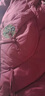 俞兆林媽媽冬裝羽絨棉服中長(zhǎng)款中老年女裝奶奶秋冬季紅色棉襖外套Z 酒紅色 (棉服) 3XL 建議120斤-135斤 曬單實(shí)拍圖