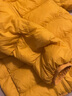 aqpa【三防】?jī)和鸾q服冬男女童寶寶可收納帥氣萌趣三防保暖 金盞花 100cm 曬單實(shí)拍圖