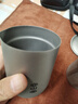 容山堂純鈦戶(hù)外旅行茶具套裝三件套便攜式快客杯茶水分離泡茶杯鈦杯整套 磨砂觀(guān)山泡茶壺+冰晶捧香杯*2 曬單實(shí)拍圖