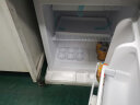 奥克斯（AUX）家用单门迷你小型冰箱 冷藏保鲜小冰箱 宿舍租房电冰箱 BC-50P80 升级款 珍珠白 实拍图