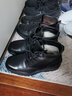 3515強人冬季男士棉鞋高幫戶(hù)外防寒靴真皮羊毛加絨保暖短靴保暖鞋 黑色 42 (260mm) 曬單實(shí)拍圖