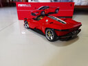 比美高 1:18 法拉利Laferrari 拉法 車(chē)模合金汽車(chē)模型跑車(chē)模型 收藏送禮 法拉利SP3 金屬紅 精細禮盒版 曬單實(shí)拍圖