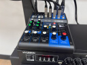 雅马哈（YAMAHA）调音台 MG系列专业调音台多通道控制带效果器舞台演出公司会议编组设置 MG06X调音台6路 (带效果) 实拍图