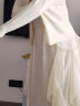 妍莉芬连衣裙女装2024年夏季新款韩版衣服套装中长款吊带裙法式裙子夏装 白色上衣+吊带裙 S(建议80-95斤) 实拍图