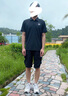 茵寶（Umbro）官方運動(dòng)夏季短袖Polo衫男裝透氣翻領(lǐng)男士休閑T恤衫上衣 凝眸黑(U2124230234) M 曬單實(shí)拍圖