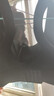 歐凱茜（Aucassie）夏季薄款高強(qiáng)度運(yùn)動(dòng)內(nèi)衣女一體式速干跑步健身防震大碼瑜伽文胸 星光黑 2XL （體重138-155） 曬單實(shí)拍圖