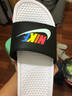耐克（NIKE）男鞋運動(dòng)拖鞋 2025秋季新款休閑居家戶(hù)外輕便防滑涉水沙灘鞋涼鞋 DD0234-100【主推】黑白鴛鴦 41 碼（內長(cháng)260mm） 曬單實(shí)拍圖
