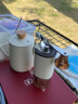 SIMELO德国施美乐手摇磨豆机咖啡豆研磨机小型陶瓷磨芯手动咖啡机套装 9档磨豆机白色(升级迷你款) 实拍图