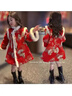 丹鳥(niǎo)王女童拜年服大兒童過(guò)年服冬裝加絨旗袍女孩加厚新年衣服中國風(fēng)漢服 加厚毛領(lǐng)旗袍 120碼 曬單實(shí)拍圖