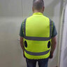 柏溪恩帶風(fēng)扇的衣服工作服戶外降溫空調(diào)服反光條馬甲夏季工作充電背心 馬甲空調(diào)服(馬甲+風(fēng)扇+線)綠 XL 曬單實(shí)拍圖