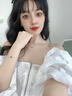 SASSY四葉草18k金項鏈女石榴石寶石吊墜鉆石新年情人節(jié)禮物送女友老婆 小號 18K金石榴石項鏈+金鏈 0.4克拉 曬單實拍圖