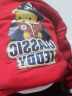 Classic Teddy精典泰迪儿童短袖T恤童装女童上衣男童夏装宝宝衣服1 棒球帽子熊织标短袖大红 90 实拍图