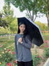 國風(fēng)復古全自動(dòng)三折疊雨傘晴雨兩用遮陽(yáng)防曬傘女高顏值黑膠太陽(yáng)傘 三折自動(dòng)-粉墨蝴蝶 曬單實(shí)拍圖