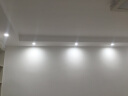 三雄极光筒灯led单灯开孔7.5-8公分天花灯嵌入式超薄走廊防雾筒灯 暖白光/4000k 3W 2.5寸 开孔6.5-7公分 实拍图