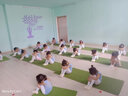 鐵箭（TIEJIAN） 兒童舞蹈服女童芭蕾舞練功服萊卡棉開檔連體服幼兒拉丁舞蹈裙 淺藍色短袖 4XL (建議身高140cm體重45斤) 曬單實拍圖