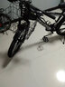 鳳凰（Phoenix） 山地自行車(chē)全包式擋泥板帶車(chē)籃變速減震男士女士學(xué)生成人山地車(chē) 黑白色十刀輪 26英寸（身高160-185cm左右） 24速（擋泥板+車(chē)籃+全軸承） 曬單實(shí)拍圖