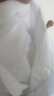 BAOMINGLI衬衫男春秋款男士商务休闲纯色免烫长袖韩版修身职业正装工作衬衣 白色（加绒） L 实拍图
