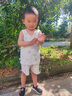 小素材兒童背心寶寶馬甲夏季竹纖維新生兒嬰兒無(wú)袖小吊帶男童女春秋薄款 幸運(yùn)小馬背心粉 90碼（1歲半-3歲） 曬單實(shí)拍圖