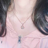 奢萊斯勒奢侈飾品【七夕情人節(jié)禮物】項鏈女新款高級珠寶生日送女友老婆 (品牌禮盒+順豐) 月亮兔子 曬單實拍圖