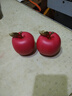 吉祥源 全銅平安果擺件送客戶(hù)員工客戶(hù)禮品銅蘋(píng)果裝飾品家居辦公桌擺設 平平安安（紅兩個(gè)） 曬單實(shí)拍圖