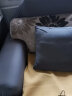 钟爱一生（CHERISHES LIFE）刺绣雪尼尔沙发垫套装四季通用沙发罩套巾防滑盖布定制沙发坐垫子 雪尼尔 字母完美-柠檬黄 70*70cm 实拍图