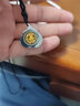 頂盈 黃財神菩提心吊墜 楞嚴咒發(fā)財項鏈 菩薩唐卡般若波羅蜜心經(jīng)掛件 黃財神菩提心吊墜背面心咒 曬單實(shí)拍圖