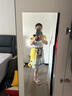 魅斑時(shí)尚洋氣小香風(fēng)連衣裙中長(zhǎng)款女裝夏季新款收腰顯瘦印花A字裙 花色 S 曬單實(shí)拍圖