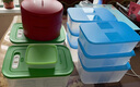 特百惠（Tupperware）油壺 890/650//440ml/200ml調味壺防漏塑料油壺醬油瓶醋瓶 倒油壺 890ml 單個(gè)經(jīng)典紅 曬單實(shí)拍圖