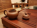 月壺茗清正宗全手工宜興紫砂壺高端茶具泡茶壺原礦底槽清壽珍掇球壺 壽珍掇球 曬單實拍圖