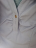 太平鳥(niǎo)女裝夏季翻領(lǐng)褶皺T恤POLO領(lǐng)短袖修身短款上衣運動(dòng)B 藍紫 L 曬單實(shí)拍圖