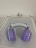 HKMW適用女生電競隔音降噪耳麥頭戴式可插卡有線(xiàn)發(fā)光貓耳兒童學(xué)生藍牙耳機 貓耳漸變白紫 曬單實(shí)拍圖