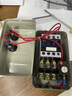 御舵磁力啟動(dòng)器三相電機(jī)風(fēng)機(jī)缺相過載保護(hù)器開關(guān) 正面按鈕 控制電機(jī) 750W  380V 曬單實(shí)拍圖