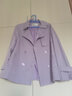 經(jīng)典故事（JANE STORY）經(jīng)典故事高級感風(fēng)衣外套女春秋2026新款時(shí)尚短款紫色外套小個(gè)子 N03淺紫色 XL 曬單實(shí)拍圖